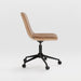 Load image into gallery viewer, Layer desk chair in brown side view
