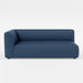 Load image into gallery viewer, Bounce blue fabric modular one arm sofa
