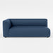 Load image into gallery viewer, Bounce blue fabric modular one arm sofa