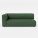 Load image into gallery viewer, Bounce green fabric modular one arm sofa