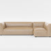 Load image into gallery viewer, Bounce light brown vegan leather modular bumper sofa