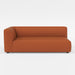 Load image into gallery viewer, Bounce orange fabric modular one arm sofa
