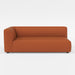 Load image into gallery viewer, Bounce orange fabric modular one arm sofa