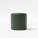 Load image into gallery viewer, Column green vegan leather pouf ottoman