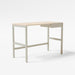 Load image into gallery viewer, Slot light oak desk angle view