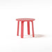 Load image into gallery viewer, Lollipop red lacquered side table
