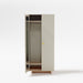 Load image into gallery viewer, Tier light oak wardrobe with door open