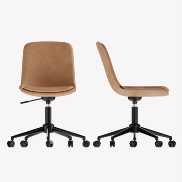 Two Layer desk chairs in a white room | ff&e dorm furniture manufacturers | Roomy | Chicago