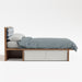 Load image into zoomed gallery viewer, Bento walnut storage bed

