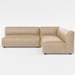 Load image into zoomed gallery viewer, Bounce light brown vegan leather modular corner sofa
