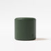 Load image into gallery viewer, Column green vegan leather pouf ottoman
